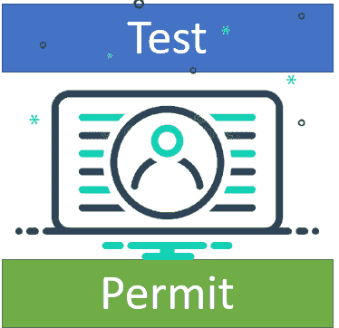 california permit practice test quizlet