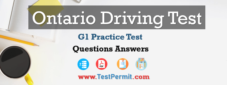 G1 Practice Test 2022 Ontario Driving Test (UPDATED)