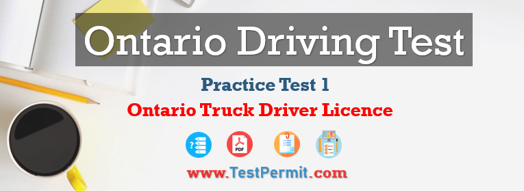 Ontario Truck Driver Licence Practice Test 2024 (50 Questions Answers)