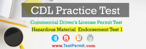 CDL Hazmat Test 2024 Questions Answers: