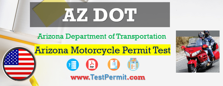 Arizona Motorcycle Permit Test 2023 Study Guide PDF