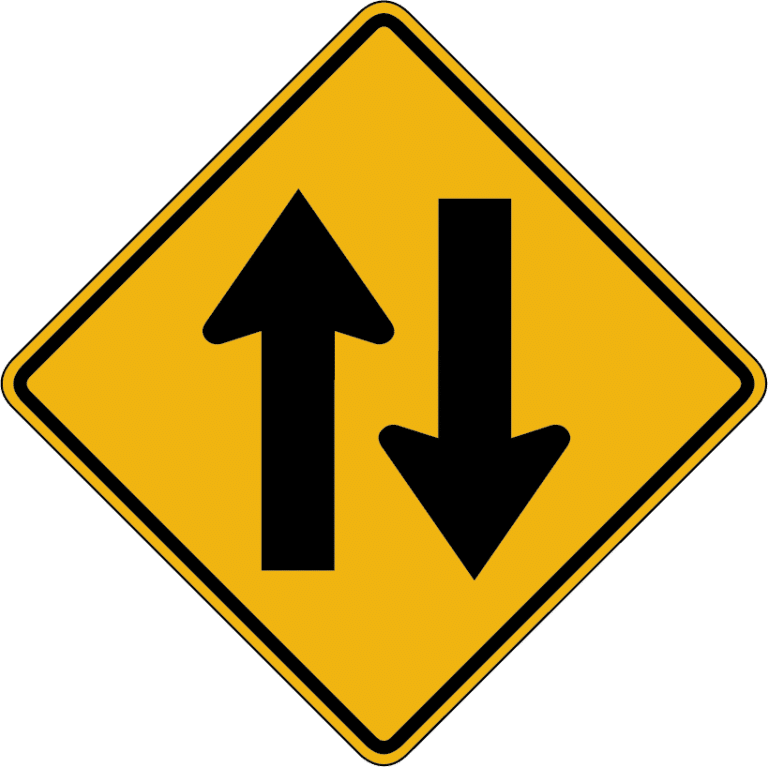 Two Way Traffic Sign 2024 [Updated] What does it mean?